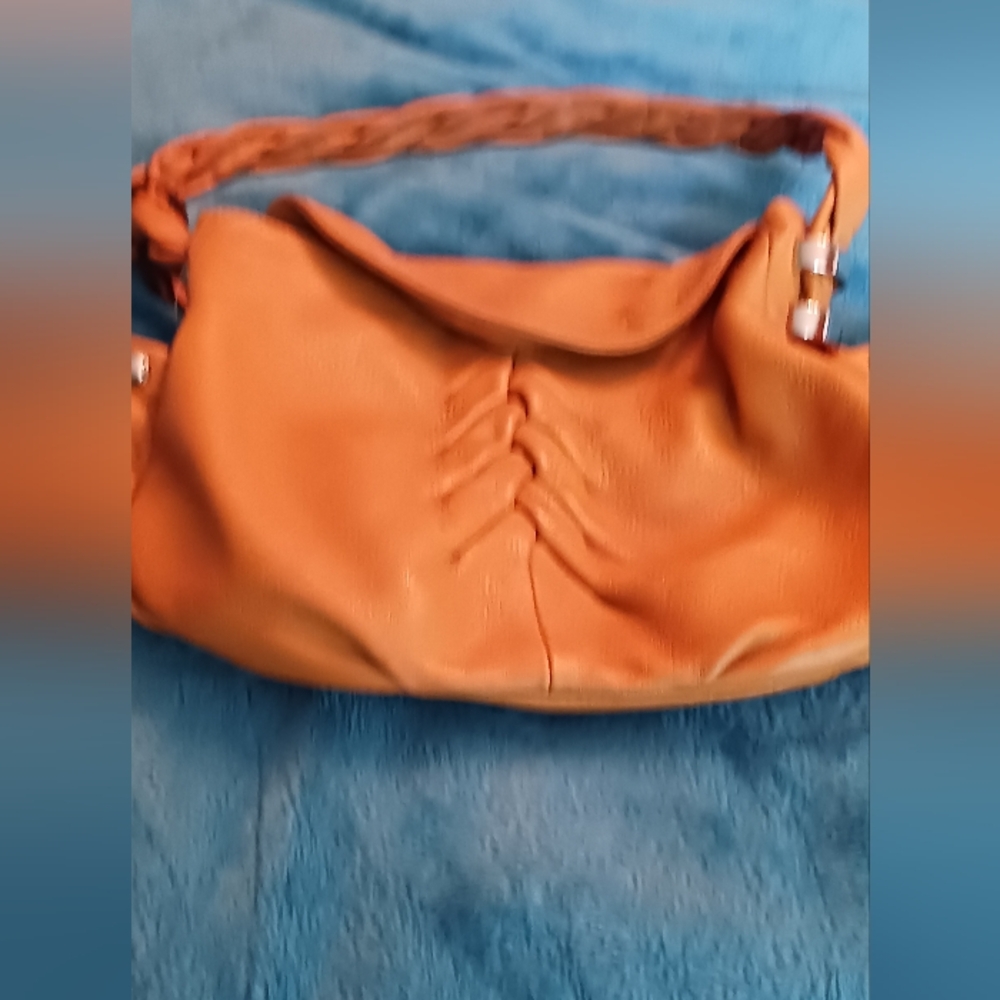 B. Makowsky Orange Women's Bag by